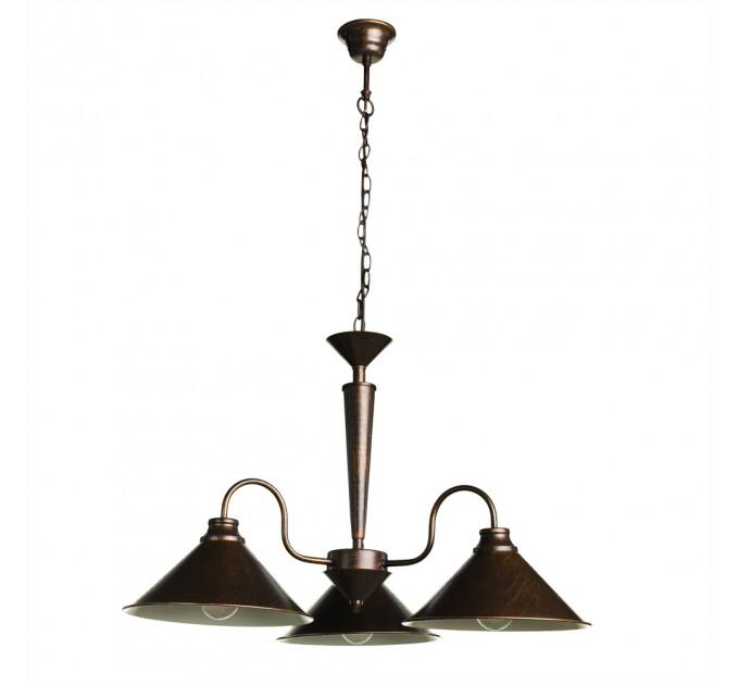 Подвесная люстра Bevel Arte Lamp 3*60W Е27 A9330LM-3BR