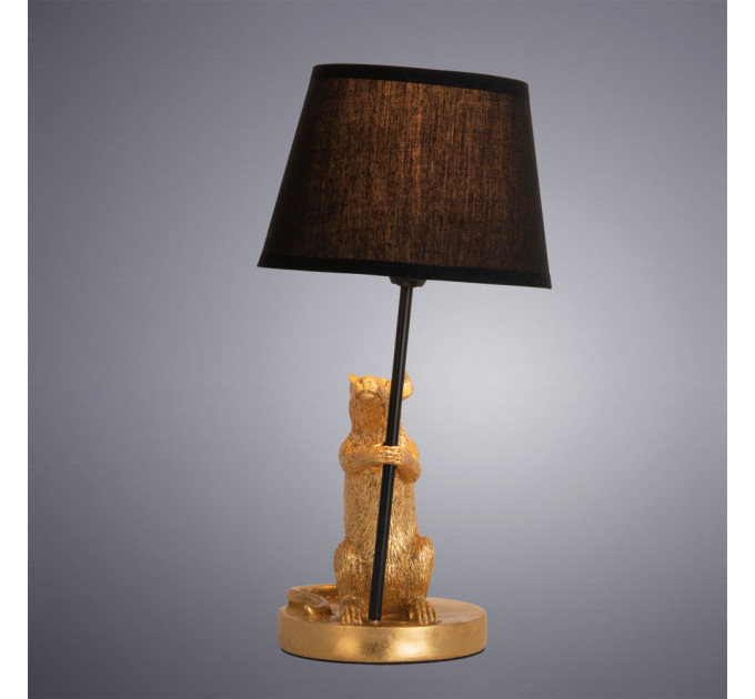 Интерьерная лампа Gustav Arte Lamp черный A4420LT-1GO