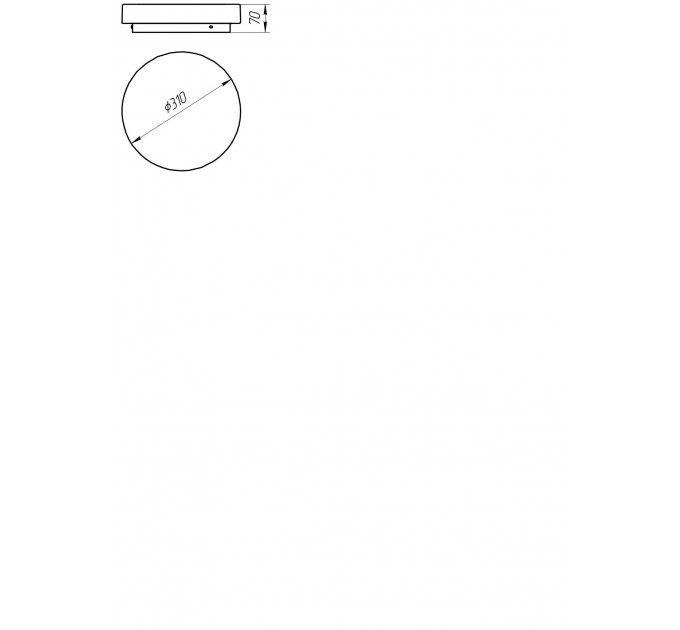 Светильник Arte Lamp AQUA-TABLET LED A6836PL-1WH