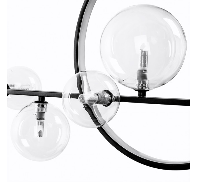 Подвесная люстра Saturn Arte Lamp A7791SP-59BK