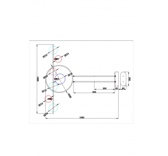 Подвесная люстра Saturn Arte Lamp A7791SP-59BK