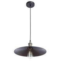 Подвесной светильник Delta Divinare 1*40W Е27 черный 2003/11 Sp-1