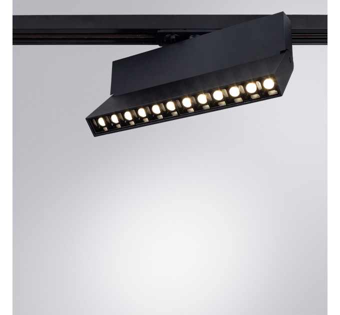 Трековый светильник Arte Lamp FLASH A4573PL-1BK