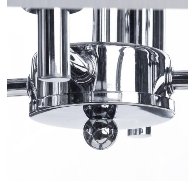 Подвесной светильник Poliedro Divinare 4*40W Е14 хром 2020/02 SP-4