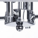 Подвесной светильник Poliedro Divinare 4*40W Е14 хром 2020/02 SP-4