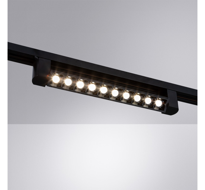 Трековый светильник Arte Lamp FLASH A4575PL-1BK