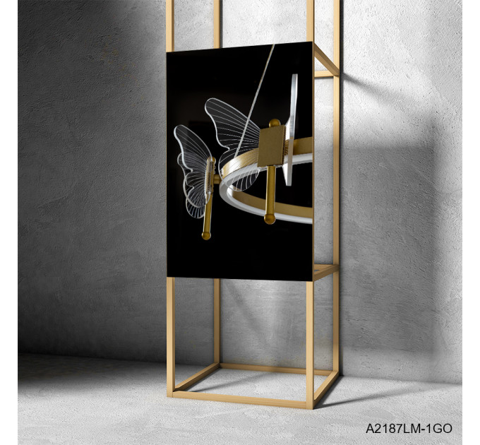 Подвесная люстра Arte Lamp DARCY A2187LM-1GO