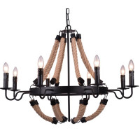 Подвесная люстра Marsiglia Arte Lamp 8*40W Е14 A8956LM-8BK