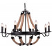 Подвесная люстра Marsiglia Arte Lamp 8*40W Е14 A8956LM-8BK