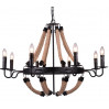 Подвесная люстра Marsiglia Arte Lamp 8*40W Е14 A8956LM-8BK