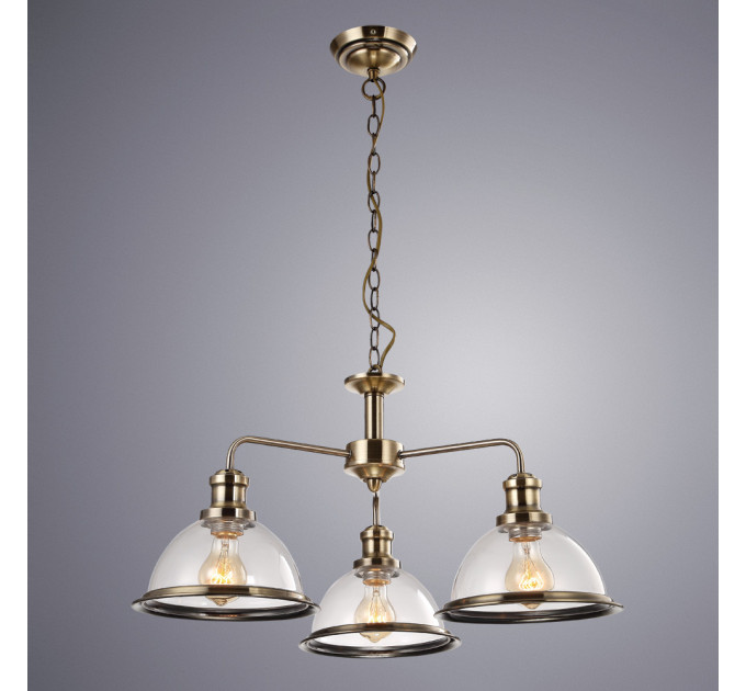 Подвесная люстра Oglio Arte Lamp A9273LM-3AB