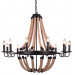 Подвесная люстра Marsiglia Arte Lamp 12*40W Е14 A8956LM-12BK