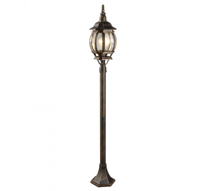 Уличный светильник Arte Lamp Atlanta черный A1046PA-1BN