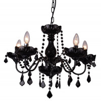 Подвесная люстра Odillia Arte Lamp 5*40W Е14 A8918LM-5BK