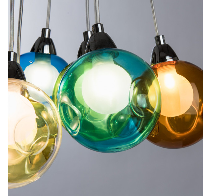 Подвес Pallone Arte Lamp разноцветный A3026SP-9CC