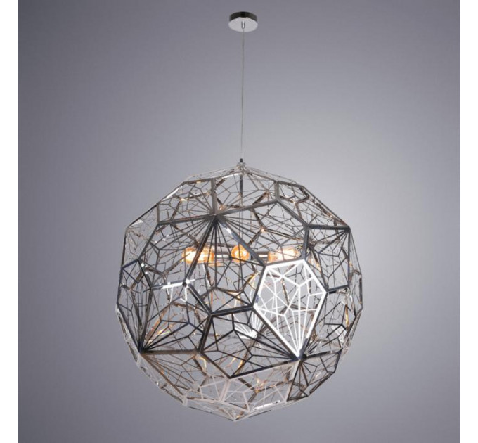 Подвесной светильник Mosaico Divinare 5*60W Е27 хром 1011/02 Sp-5