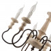 Подвесная люстра Woodstock Arte Lamp 6*60W Е14 A1700LM-6BR