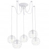 Подвесная люстра Spider Arte Lamp 5*60W Е27 белый A1110SP-5WH
