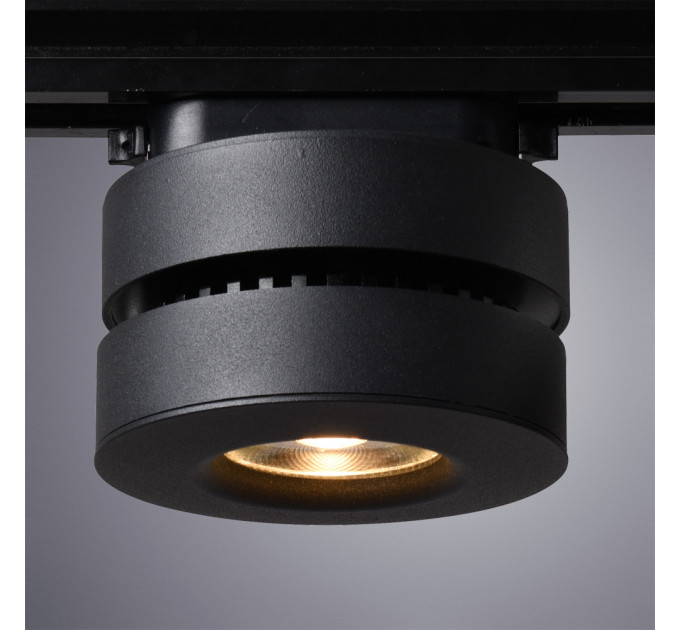 Трековый светильник Arte Lamp Vela черный A2508PL-1BK
