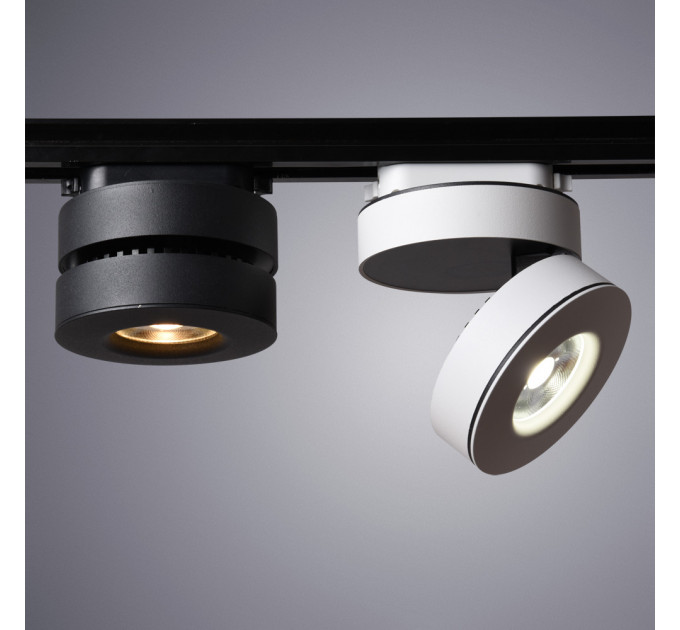 Трековый светильник Arte Lamp Vela черный A2508PL-1BK
