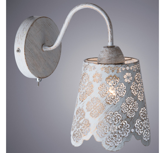 Настенное бра Julia Arte Lamp 1*40W Е27 A2032AP-1WG