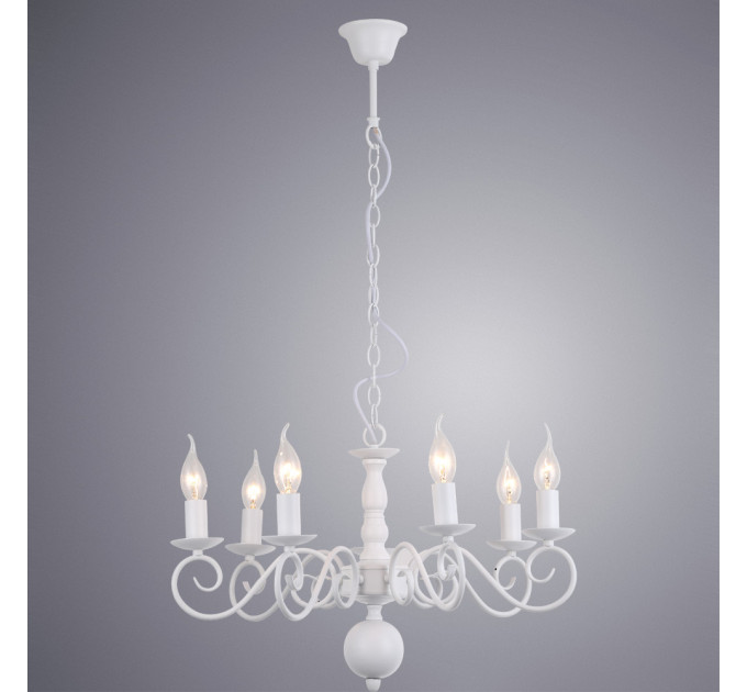Подвесная люстра Isabel Arte Lamp A1129LM-7WH