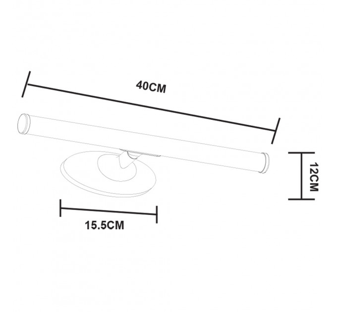 Подсветка для картин Orizzone Arte Lamp A2836AP-1WH