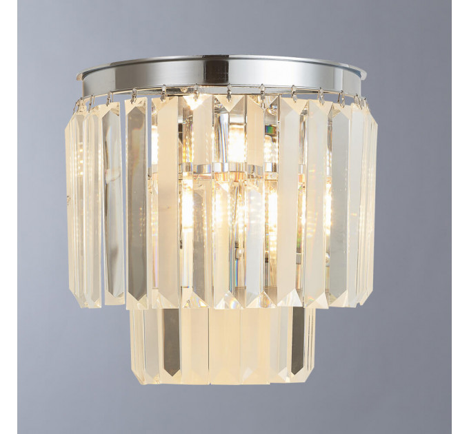 Настенный светильник Nova Divinare 2*40W Е14 хром 3001/02 Ap-2