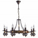 Подвесная люстра Cartwheel Arte Lamp 8х60W Е14 A4550LM-8CK