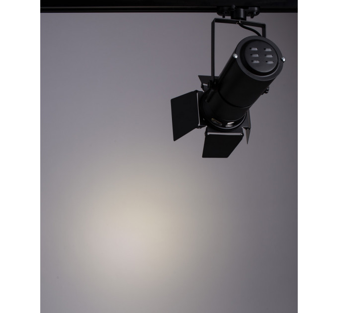 Трековый светильник Arte Lamp OBIETTIVO A6312PL-1BK