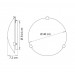 Светильник Arte Lamp ORNAMENT A4120PL-3CC