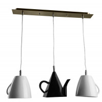 Подвесной светильник Caffetteria Arte Lamp чайник/чашки A6604SP-3WH