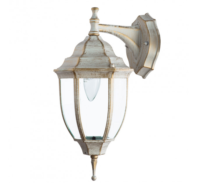 Уличный настенный светильник Pegasus Arte Lamp белый A3152AL-1WG