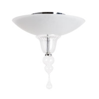 Потолочный светильник Goccia Divinare 2*60W Е14 хром 4020/02 Pl-2