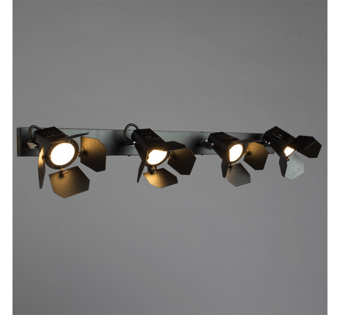 Спот Cinema Arte Lamp A3092PL-4BK