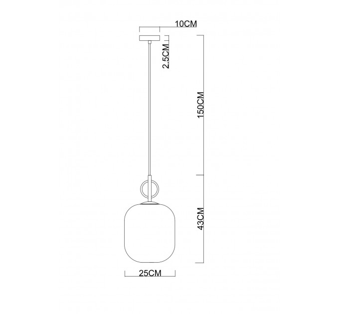 Подвесной светильник Divinare Botein 5014/18 SP-1