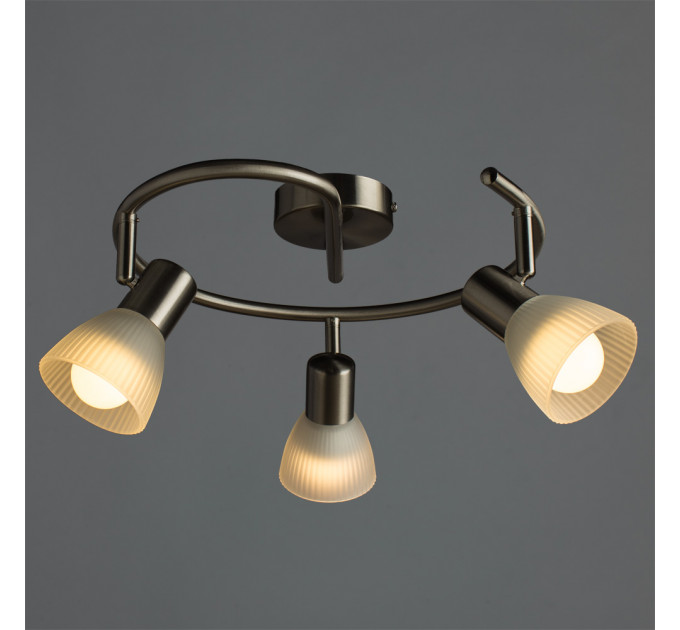 Потолочный светильник Parry Arte Lamp 3*40W Е14 хром A5062PL-3SS
