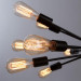 Подвесная люстра Floriana Divinare 18*40W Е27 черный 5010/01 Sp-18