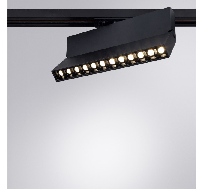 Трековый светильник Arte Lamp FLASH A4572PL-1BK