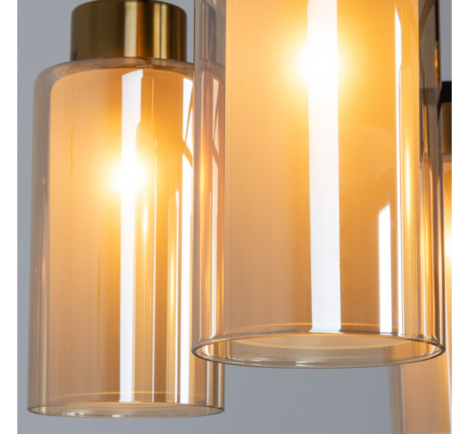 Потолочная люстра Arte Lamp LEO A7027PL-6BK