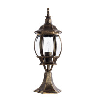 Уличный наземный светильник Atlanta Arte Lamp черный A1044FN-1BN