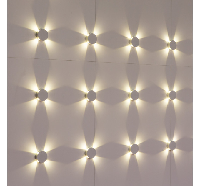 Настенный светильник Tamburello Arte Lamp LED 4W A1525AP-1WH