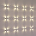Настенный светильник Tamburello Arte Lamp LED 4W A1525AP-1WH