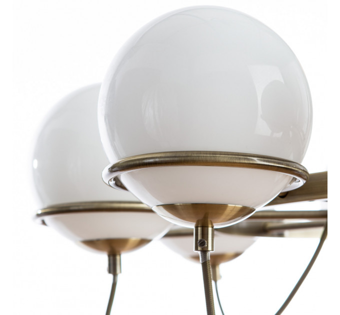 Подвесная люстра Bergamo Arte Lamp 8*40W Е14 бронза A2990LM-8AB