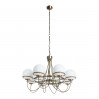 Подвесная люстра Bergamo Arte Lamp 8*40W Е14 бронза A2990LM-8AB