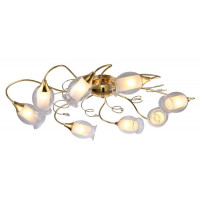 Потолочная люстра Mughetto Arte Lamp 8*40W Е14 A9289PL-8GO
