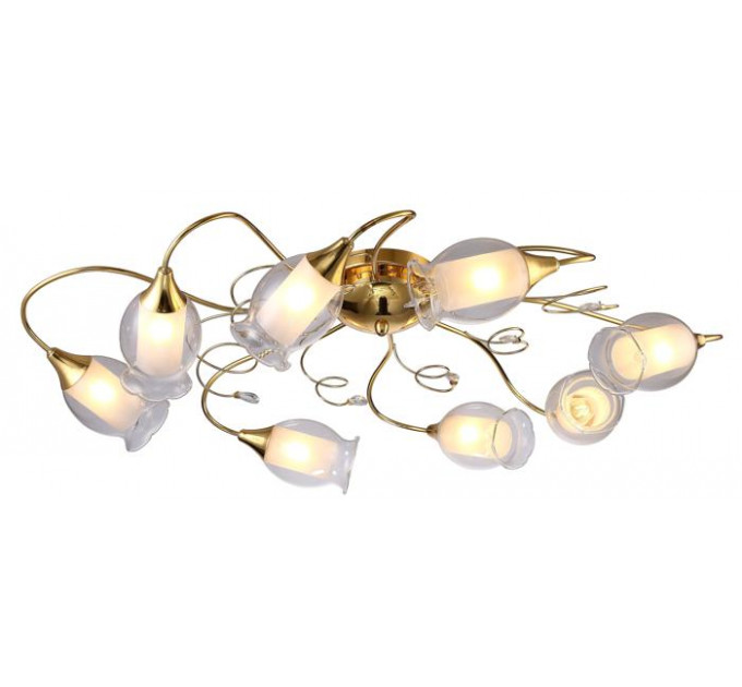 Потолочная люстра Mughetto Arte Lamp 8*40W Е14 A9289PL-8GO