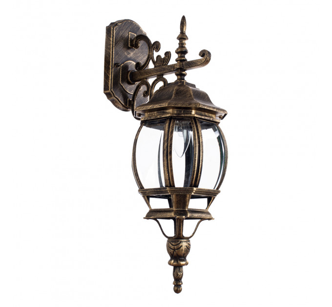 Уличный настенный светильник Atlanta Arte Lamp черный  A1042AL-1BN
