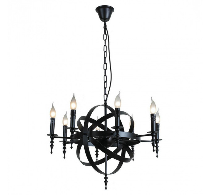 Подвесная люстра Eterno Divinare 8*40W Е14 4043/04 Sp-8