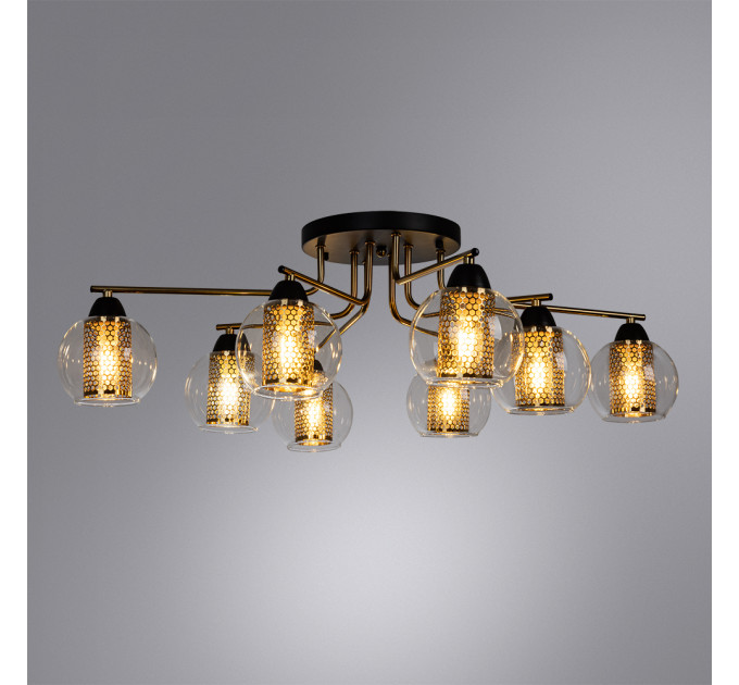 Потолочная люстра Arte Lamp MANCHESTER A7045PL-8BK